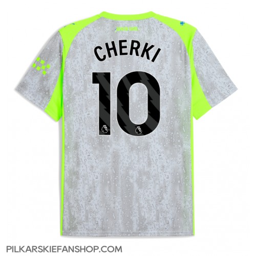 Koszulka piłkarska Manchester City Rayan Cherki #10 Strój Trzeci 2025-26 tanio Krótki Rękaw Koszulka piłkarska Manchester City Rayan Cherki #10 Strój Trzeci 2025-26 tanio Krótki Rękaw